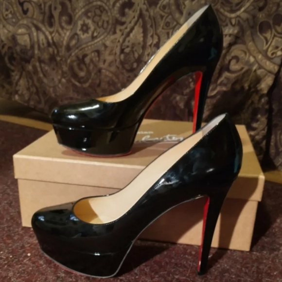 Christian Louboutin Shoes - Like New+tags Christian Louboutin CL BIANCA 120 Patent Calf Stiletto High Heels